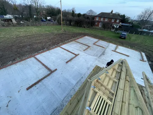 Timber Building Ground works