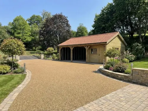 Timber Garage Construction