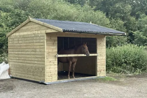 Mobile Field Shelter For Horses