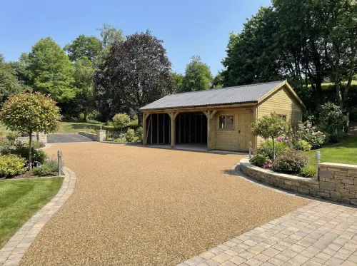 Outdoor Timber Home Office