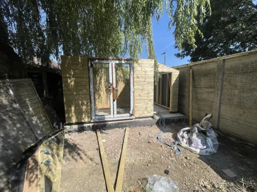 Insulated Garden Workshop